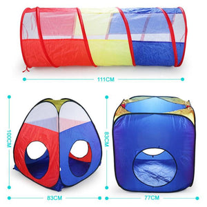 play tent and tunnel